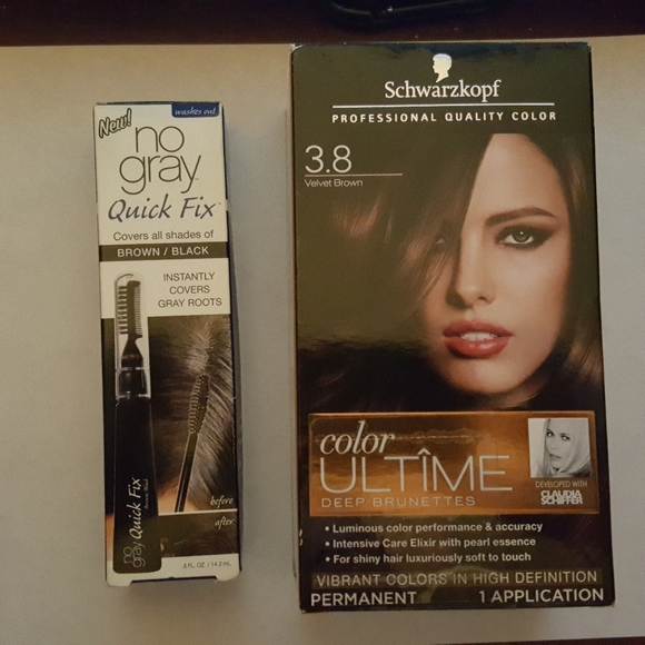 Velvet brown hair dye - Picture 1 of 2